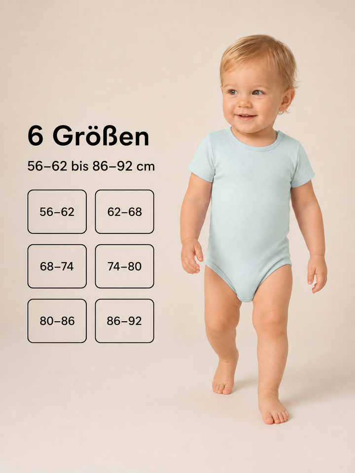 Sitztgut Baby Body aus Bio-Baumwolle