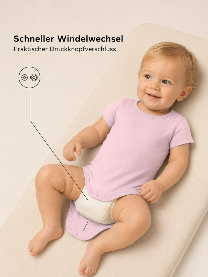 Sitztgut Baby Body aus Bio-Baumwolle