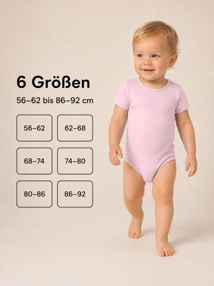 Sitztgut Baby Body aus Bio-Baumwolle