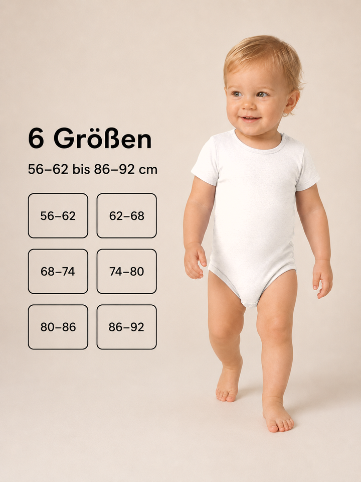 Sitztgut Baby Body aus Bio-Baumwolle