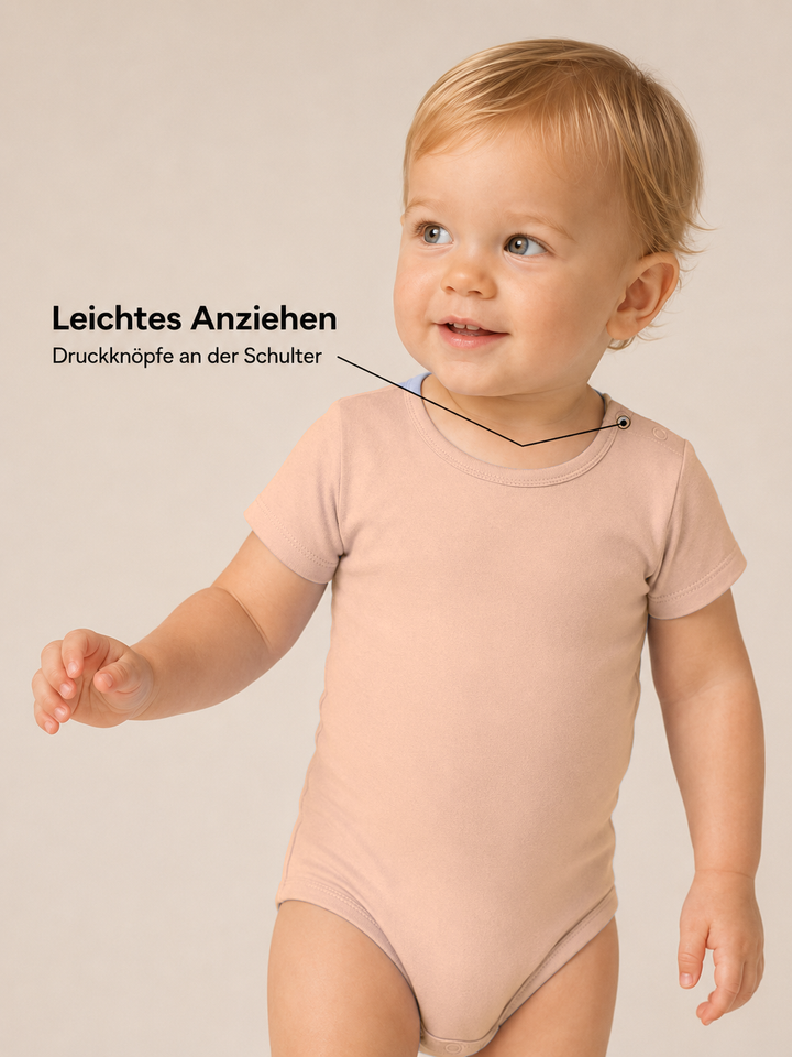 Sitztgut Baby Body aus Bio-Baumwolle