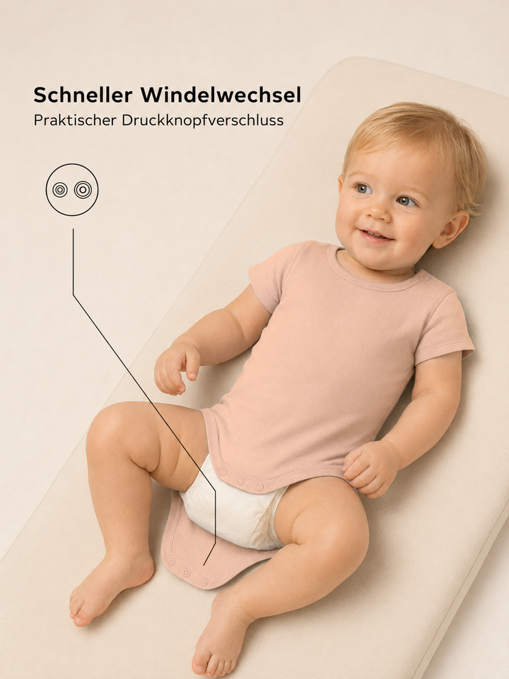 Sitztgut Baby Body aus Bio-Baumwolle
