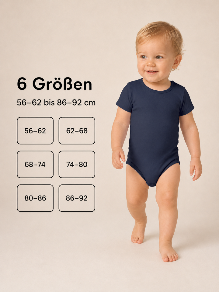 Sitztgut Baby Body aus Bio-Baumwolle