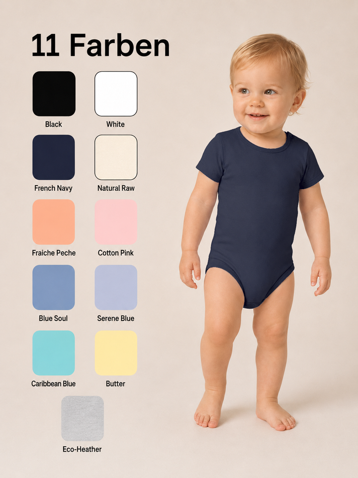 Sitztgut Baby Body aus Bio-Baumwolle