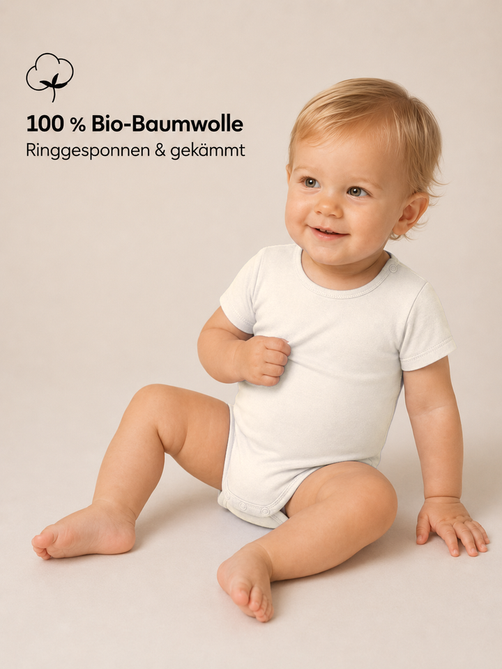 Sitztgut Baby Body aus Bio-Baumwolle