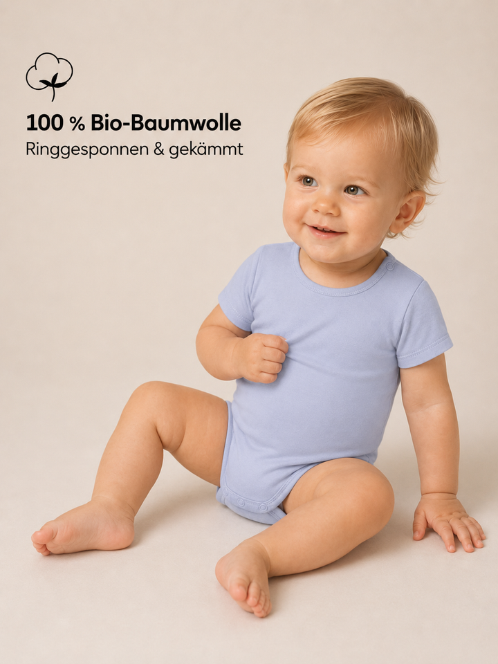 Sitztgut Baby Body aus Bio-Baumwolle