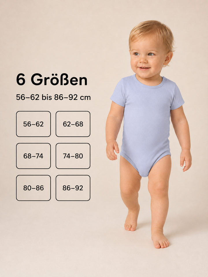 Sitztgut Baby Body aus Bio-Baumwolle
