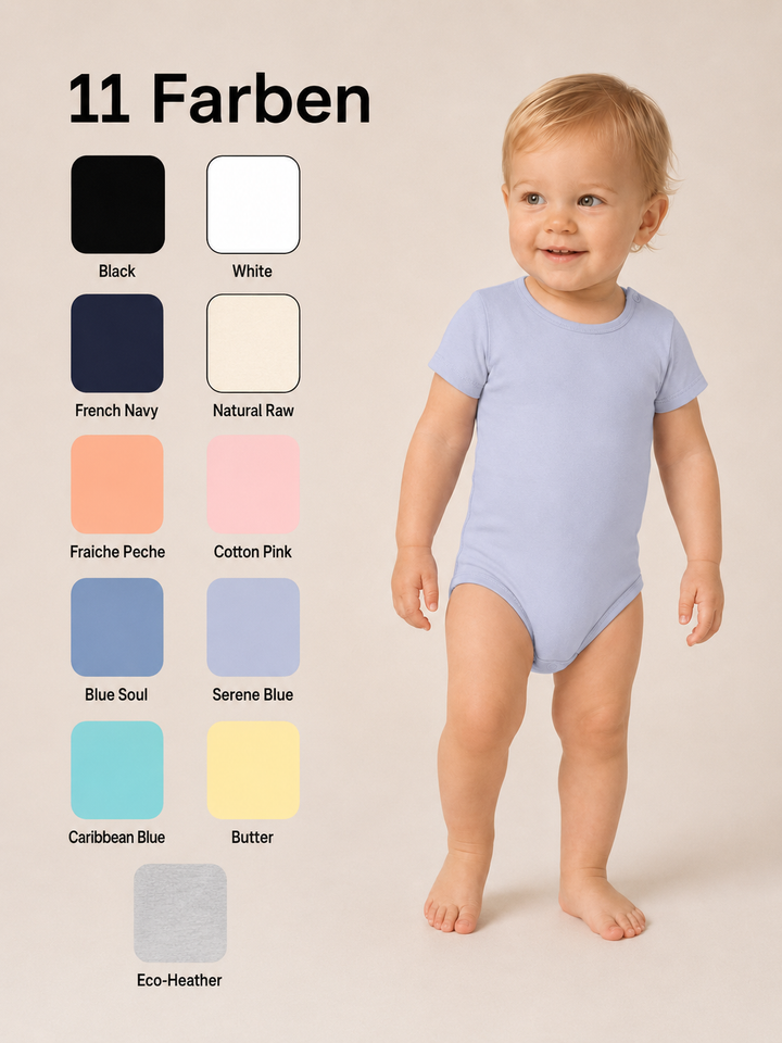 Sitztgut Baby Body aus Bio-Baumwolle
