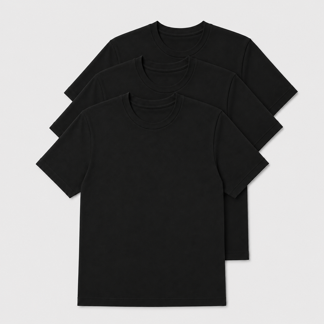 Classic Crew Neck T-Shirt (3er Pack)