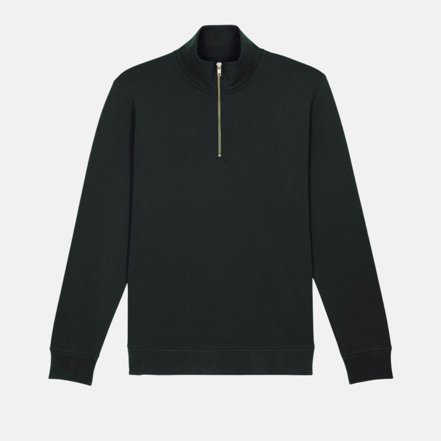 Herren Sweatshirt mit Reissverschluss aus Bio-Baumwolle