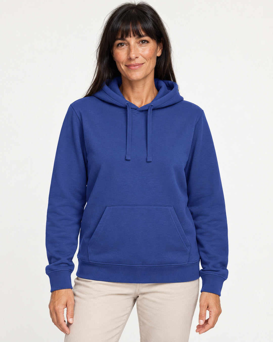 Sitztgut Damen-Hoodie mit Kängurutasche – Dusk – Vorderansicht