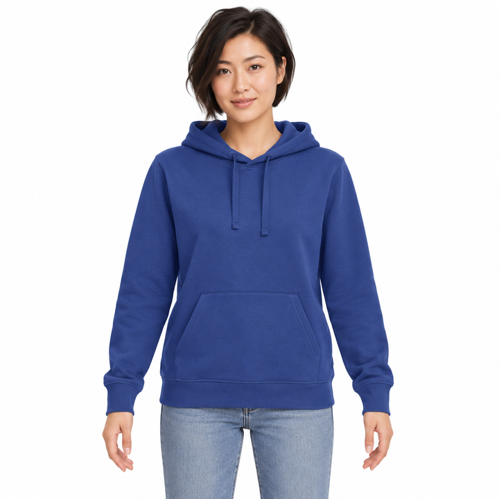 Sitztgut Unisex-Hoodie mit Kängurutasche – Dusk – Vorderansicht