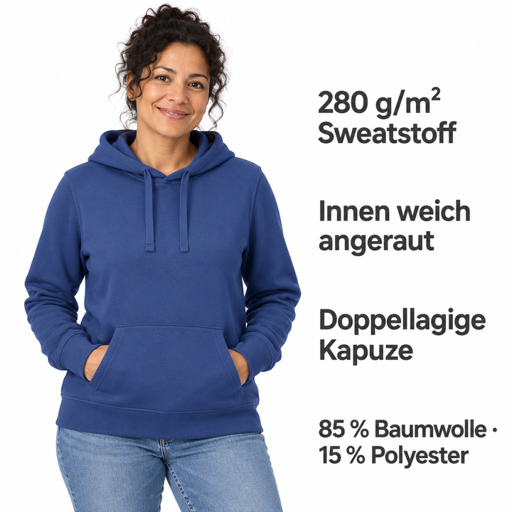 Sitztgut Unisex-Hoodie mit Kängurutasche – Dusk – Produktdetails