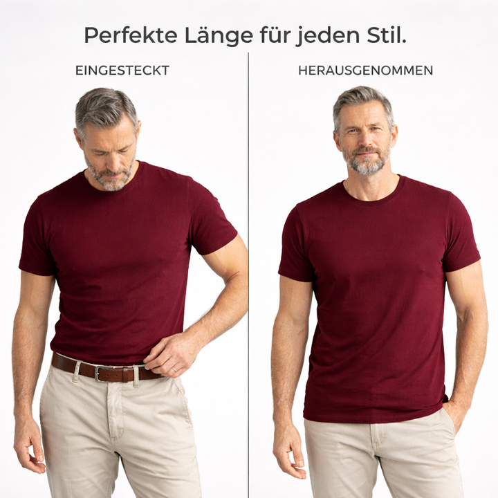 Das hochwertige T-Shirt für Herren