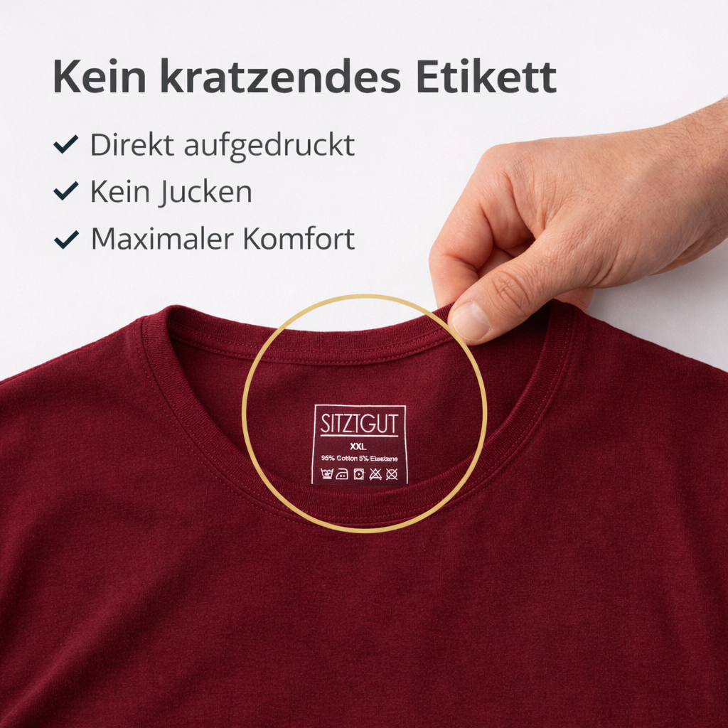 Das hochwertige T-Shirt für Herren