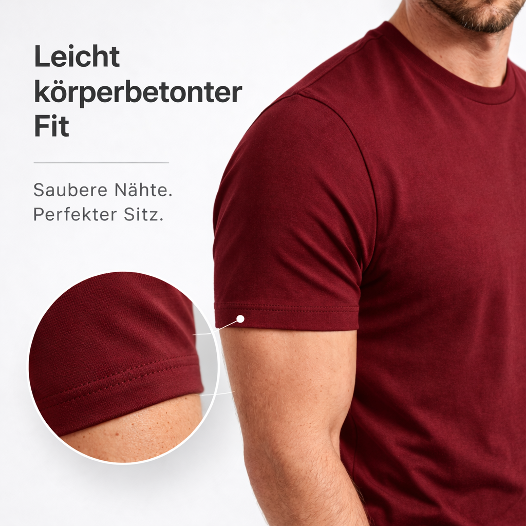 Das hochwertige T-Shirt für Herren
